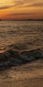 Nature,Surfer,Ondulations,Océan,Le Surf,Coucher De Soleil,Plage