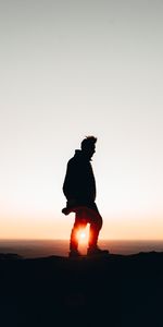 Sunset,Twilight,Glare,Silhouette,Dusk,Human,Person,Dark