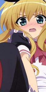 Surprise,Astonishment,Girl,Blonde,Anime