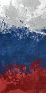 Texture,Paint,Spots,Symbolism,Textures,Stains,Russia,Flag