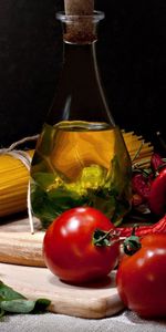 Tomato,Food,Pepper,Carafe,Decanter,Butter,Spaghetti,Greens,Oil