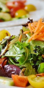 Tomatoes,Carrot,Food,Salad,Leaves