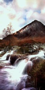 Top,Flow,Stream,Mountain River,Vertex,Nature