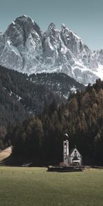 Top,Mountains,Vertex,Temple,Nature,Italy,Landscape