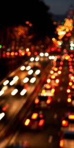 Traffic,Movement,Boquet,Bokeh,Cities,Night,City,Glare