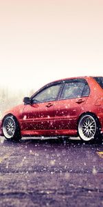 Transport,Auto,Snow,Mitsubishi