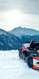 Transport,Auto,Snow,Mountains