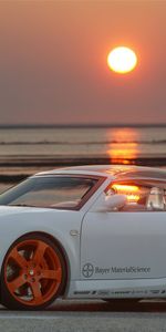 Voitures,Transports,Coucher De Soleil,Porsche