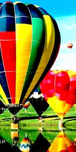 Transport,Landscape,Balloons