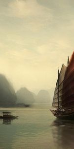 Transport,Water,Sea,Ships,Fantasy