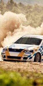 Trees,Grass,Race,Sports,Dust,Opel