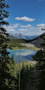 Naturaleza,Árboles,Montañas,Lago,Valle,Paisaje