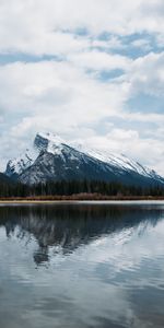 Naturaleza,Árboles,Las Rocas,Rocas,Cubierto De Nieve,Nevado,Reflexión,Montañas