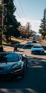 Trees,Road,Speed,Cars