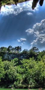 Sky,Arbres,Nuages,Paysage,Montagnes