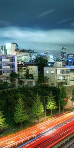 Trees,Skyscraper,Building,Road,Cities,City,Hdr,China