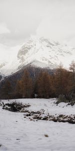 Montagne,Snowbound,Nature,Couvert De Neige,Arbres,Neige,Hiver,Paysage