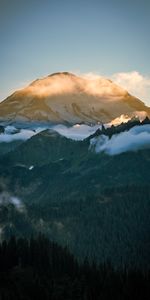 Naturaleza,Nubes,Pendiente,Cuesta,Árboles,Montañas,Vértice,Tops