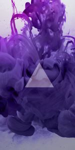 Triangle,Lilac,Smoke,Abstract