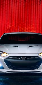 Puesta A Punto,Vista Frontal,Hyundai Génesis,Génesis De Hyundai,Coches