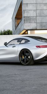 Puesta A Punto,Vista Lateral,Perfil,Amg,Gt,Plata,Plateado,Coches,Mercedes Benz