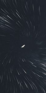 Universe,Dark,Lines,Rotation,Cosmonaut