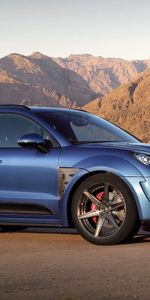 Macan,Ursa,Vue De Côté,Voitures,Porsche