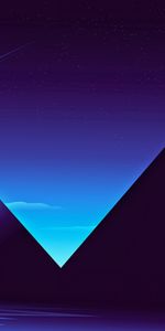 Vector,Pyramids,Dark,Starry Sky,Night