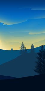 Vector,Sun,Hills,Art,Dawn