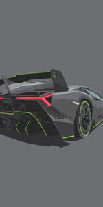 Veneno,Lamborghini,Art,Vecteur,Minimalisme