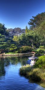 Vegetation,Design,Pond,Nature,Garden,Lamp,Lantern,China