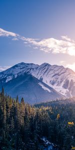 Vertex,Snow Covered,Snowbound,Banff,Nature,Mountains,Tops,Canada