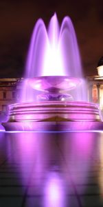 Violet,Fountain,Landscape