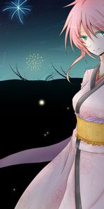 Vocaloid,Megurine Luka,Girl,Kimono,Anime