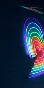 Wall,Illumination,Heart,Love,Neon,Lighting