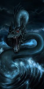 Water,Art,Sea,Pictures,Fantasy,Dragons