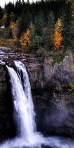 Горы,Вода,Пейзаж,Водопады,Осень