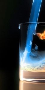 Water,Background,Fire