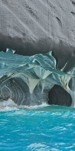 Water,Caves,Chile Chico Marble Caves,Chile Chic Marble Caves,Nature,Chile