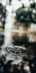 Water,Drops,Macro,Waves