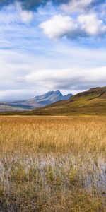 Water,Grass,Mountains,Relief,Slope,Nature