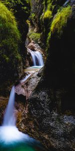 Agua,Hierba,Las Rocas,Rocas,Naturaleza,Flujo,Corriente,Cascada