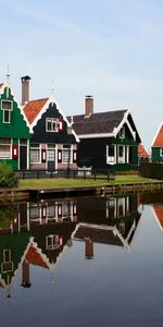 Agua,Ríos,Paisaje,Casas