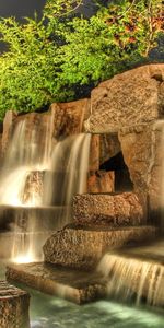 Water,Landscape,Waterfalls