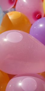 Water,Miscellanea,Miscellaneous,Balloons,Multicolored