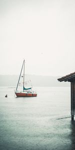 Navegar,Agua,Miscelánea,Niebla,Un Barco,Bote,Vela,Misceláneo,Lluvia