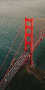 Water,Miscellanea,Miscellaneous,Road,Bridge,Golden Gate