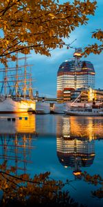 Water,Reflection,Miscellanea,Miscellaneous,Wharf,Berth,Boats,Ship