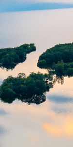 Water,Ripple,Ripples,Trees,Island,Nature