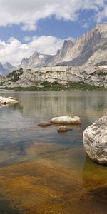 Water,Rivers,Stones,Mountains,Landscape